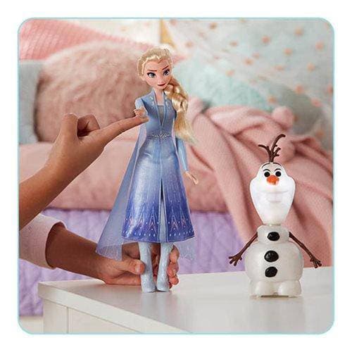 Frozen 2 Olaf and Elsa Dolls Talk and Glow Interactive