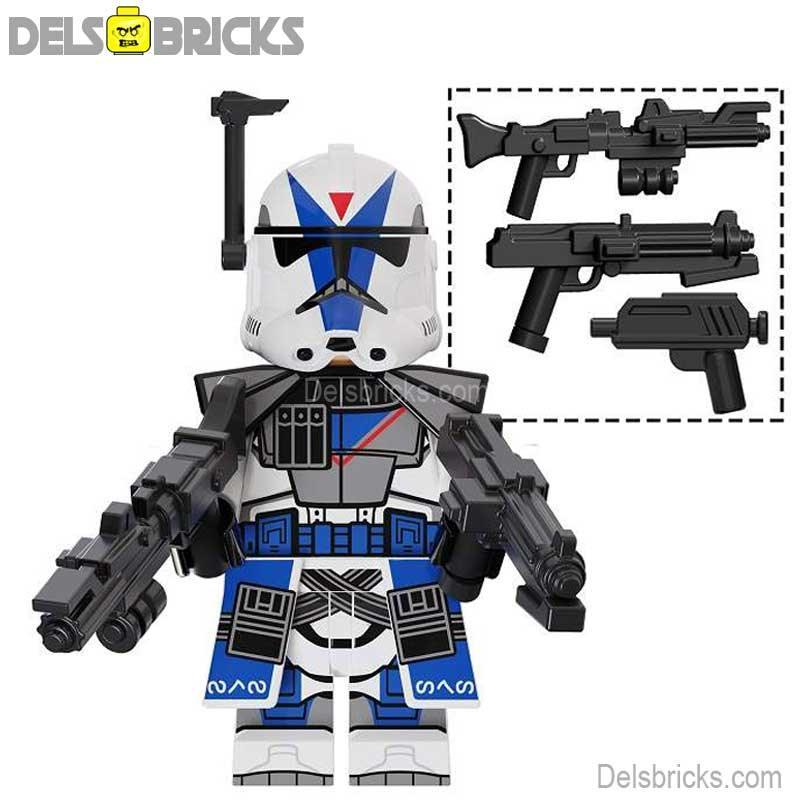 Dogma 501st Legion Clone trooper Phase 2 Lego Minifigures Custom Toys - ToylandEU