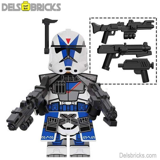 Dogma 501st Legion Clone trooper Phase 2 Lego Minifigures Custom Toys - ToylandEU