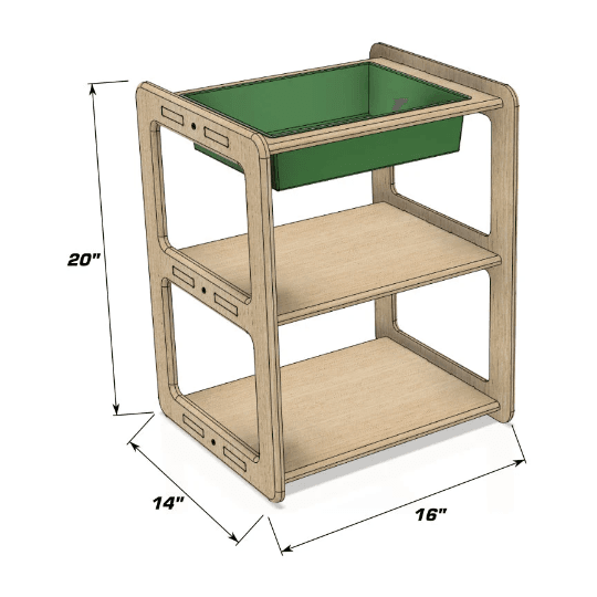 Sensory Table | 1/2 Inch Baltic Birch | Untreated Plywood | Kids Play