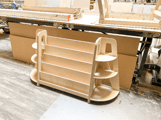 Furniture Bookshelf | Baltic Birch Plywood | Solid Frame | Classroom Bundle