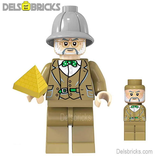 Dr Henry Jones form Indiana Jones | Lego Minifigures Custom Toys - ToylandEU