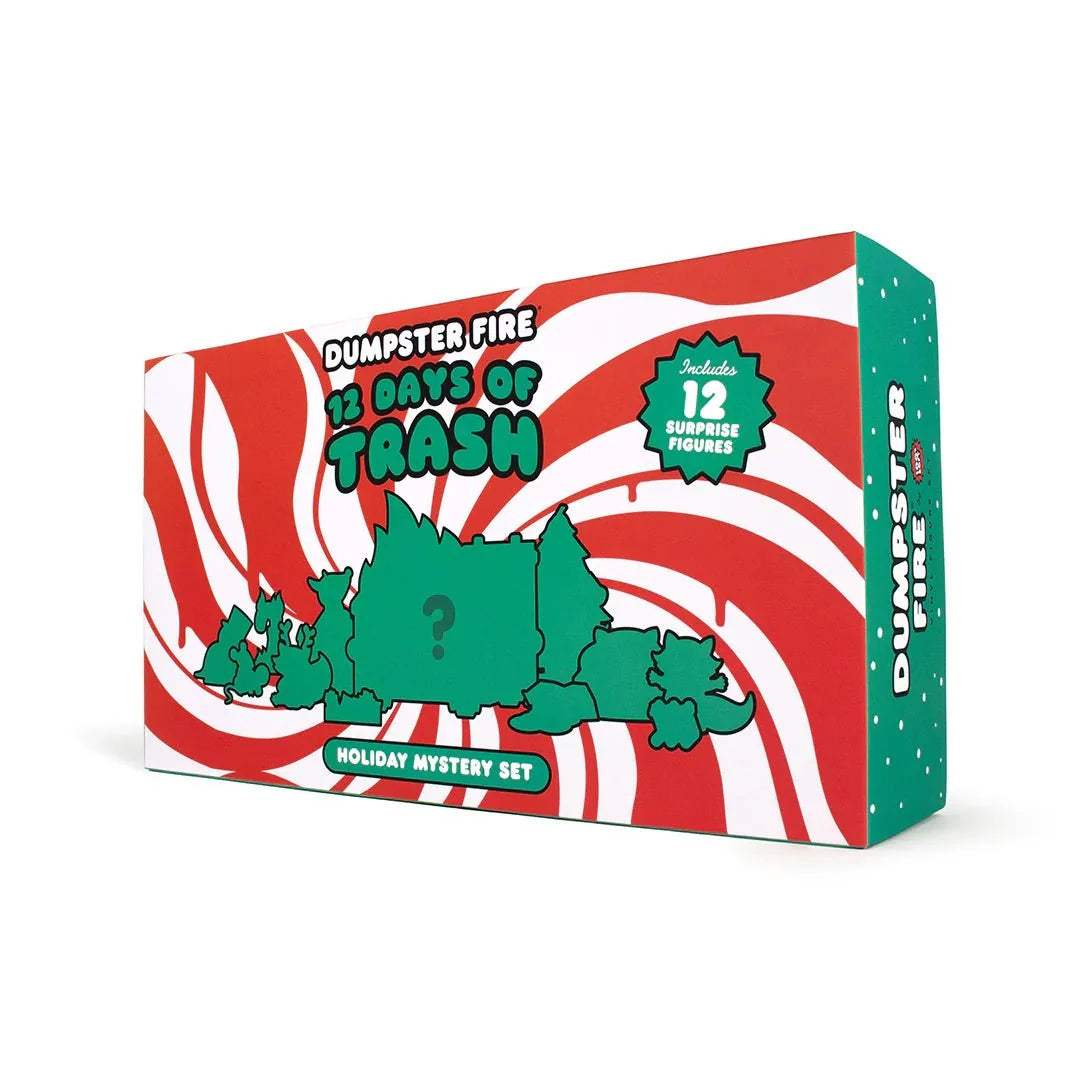 Advent Calendar | 12 Day Vinyl Art Toy Set | 11 Mini Figures Plus 1 Large | Holiday Mystery Gift