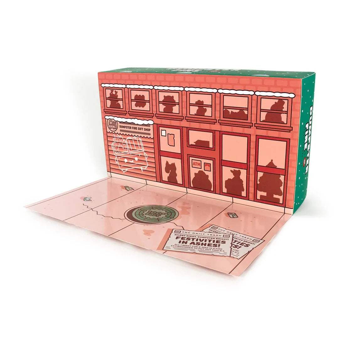 Advent Calendar | 12 Day Vinyl Art Toy Set | 11 Mini Figures Plus 1 Large | Holiday Mystery Gift
