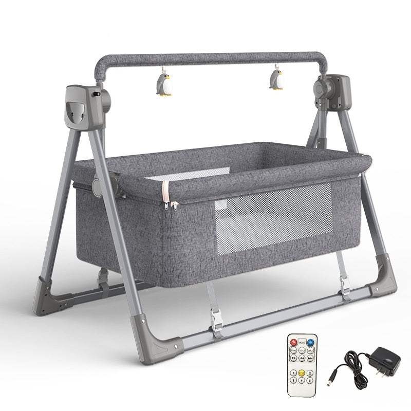 Infant Electric Smart Cradle | Aluminum, Multi-Function