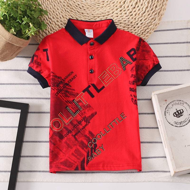 Boys' Short-Sleeve Top | Non-Hooded