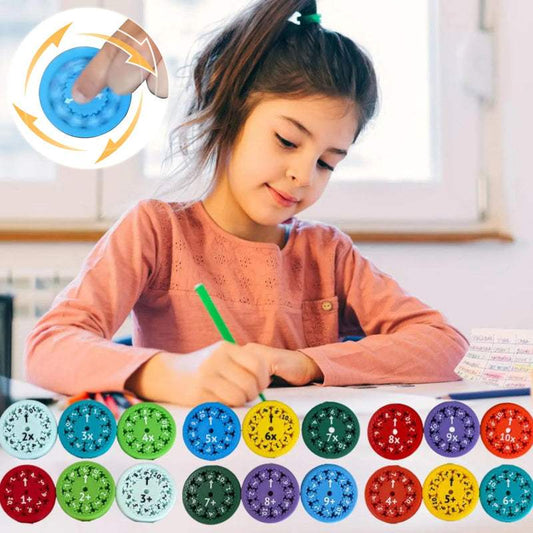 Math Fact Fidget Spinners | Fingertip Math Puzzle