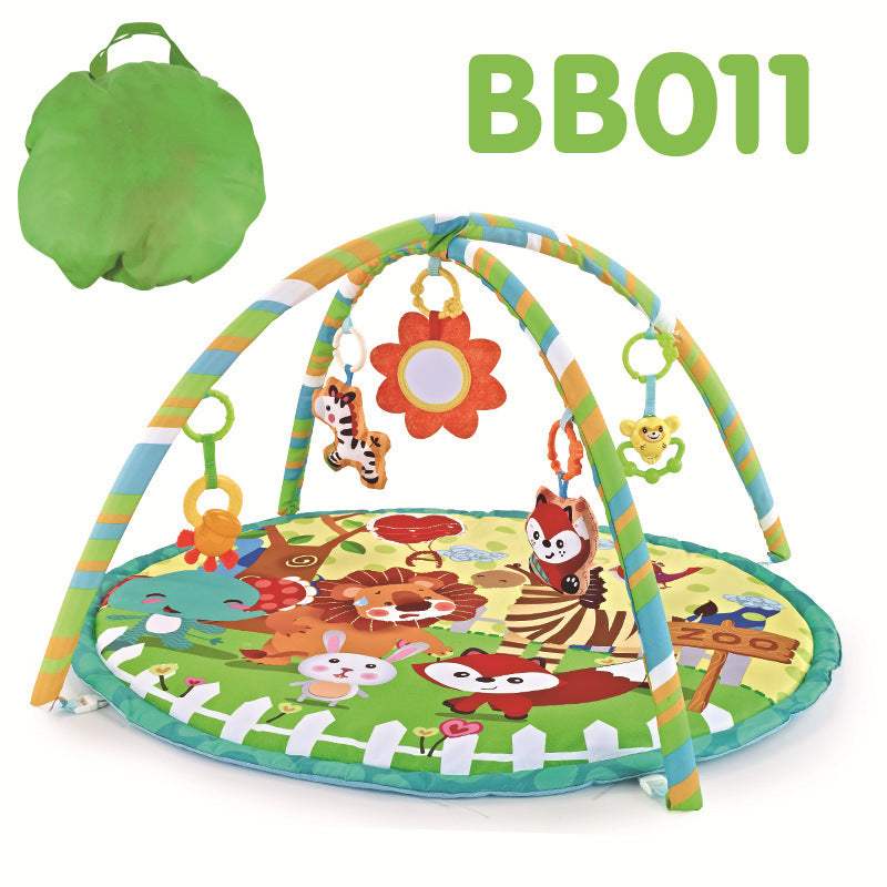 Kids' Fitness Frame Round Crawling Blanket | Pedal Piano
