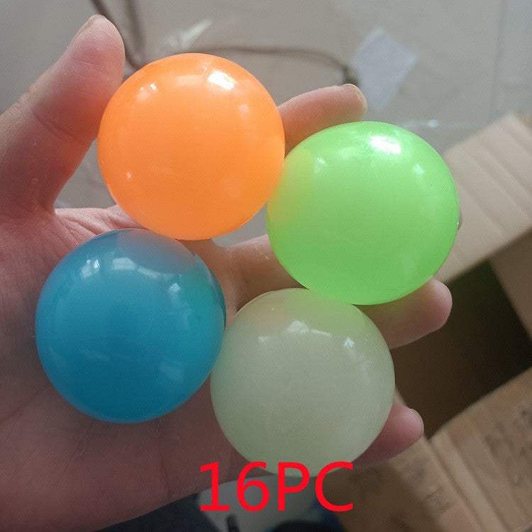 Luminous Sticky Ball Toys | Glow In The Dark