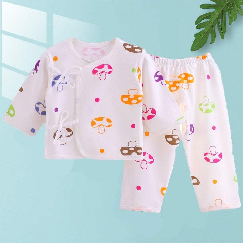 Baby Monk-Style Postpartum Outfit Set | Cotton | Baby & Children's Outfits