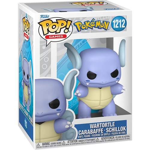 Pokemon Wartortle Funko Pop Vinyl Figure | Number 1212 | 3.5 Inches Tall