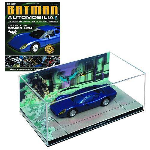 Batman Batmobile Model With Exclusive Collector Magazine