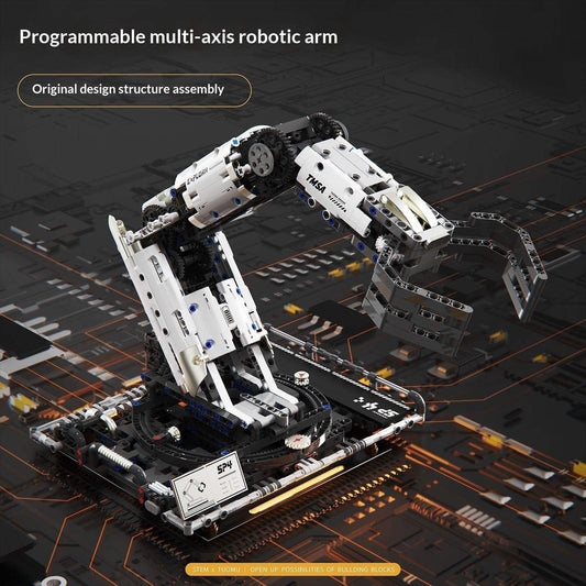 Remote-Controlled Robot Building Block Toy | Robotic Arm T2007