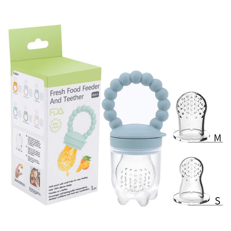 Baby Fruit And Vegetable Pacifier Feeder | Food Grade Silica Gel | Feeding Essentials