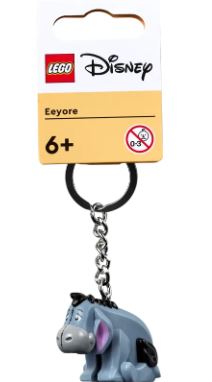 LEGO® Disney Eeyore Key Chain | Collectible Character Accessory | Ages 6+