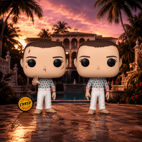 Funko Pop! Vinyl Figure | Stranger Things Season 4 Eleven | 1457 Display Box Set