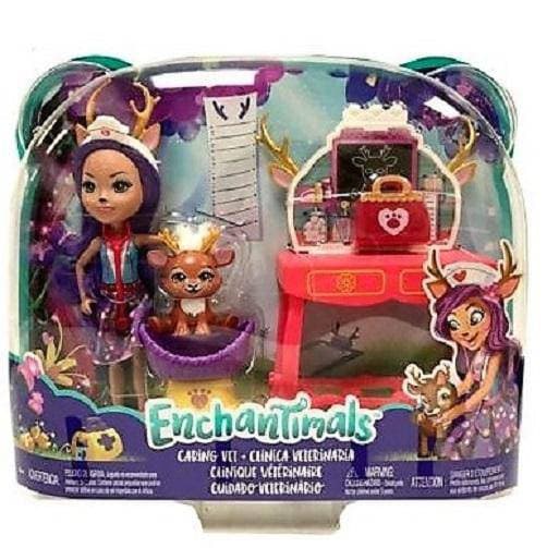Enchantimals Caring Vet Doll With Animal Clinic Playset