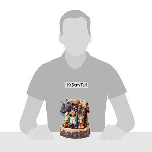 Aladdin Statue By Jim Shore Disney Traditions Carved By Heart
