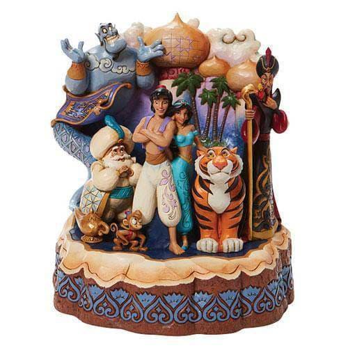 Aladdin Statue By Jim Shore Disney Traditions Carved By Heart