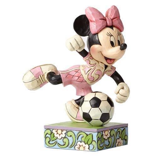 Minnie Mouse Soccer Goal Statue With Jim Shore Craftsmanship - ToylandEU