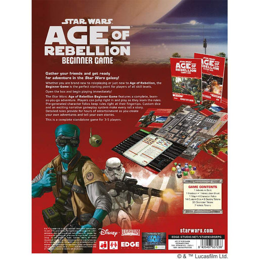 Star Wars Age Of Rebellion Beginner Game | Board Games