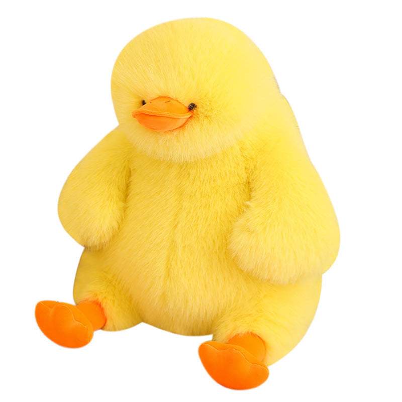 Fluffy Big Duck Plush Doll | 45-95 cm