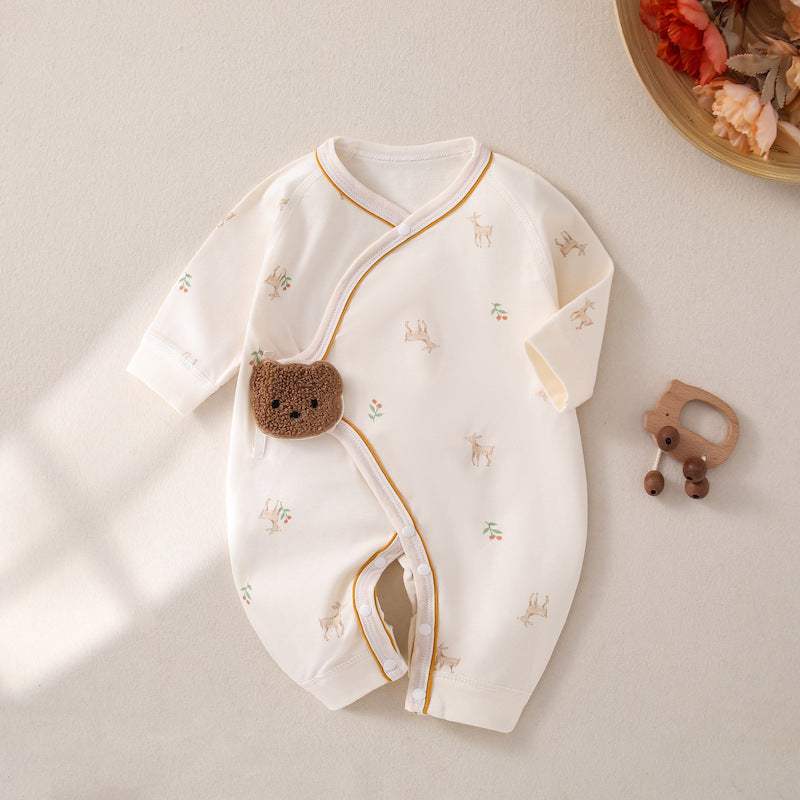Newborn Butterfly Boneless Romper | Cotton | Jumpsuit Style