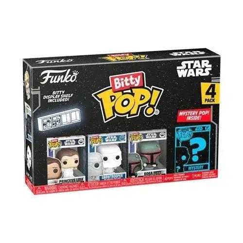 Funko Bitty Pop! Star Wars Mini-Figure 4-Pack - Select Figure(s) - ToylandEU
