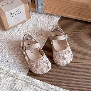 Girls' Mesh Princess Sandals | Breathable Design | Comfortable Fit | Easy Everyday Wear