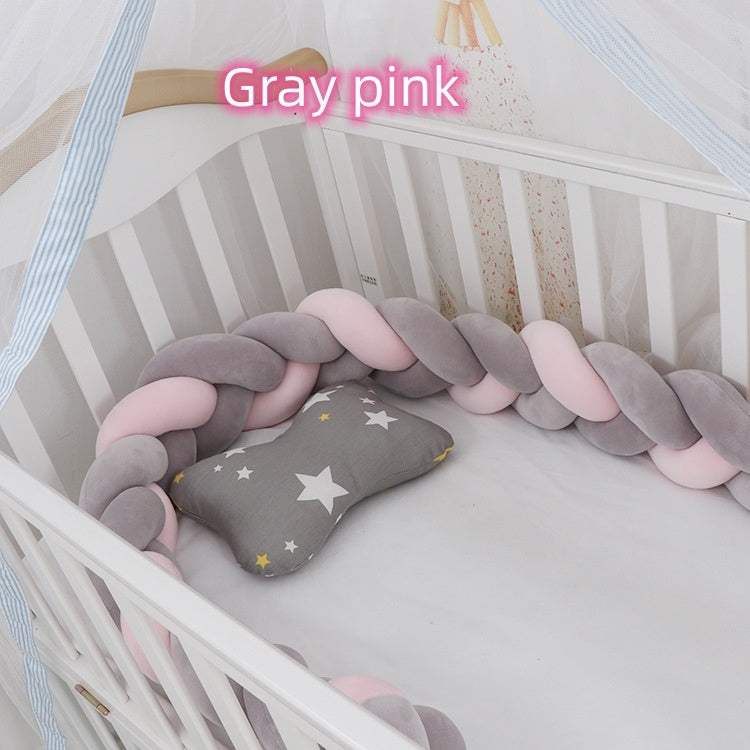 Braided Knot Crib Bumper | Anti-Collision