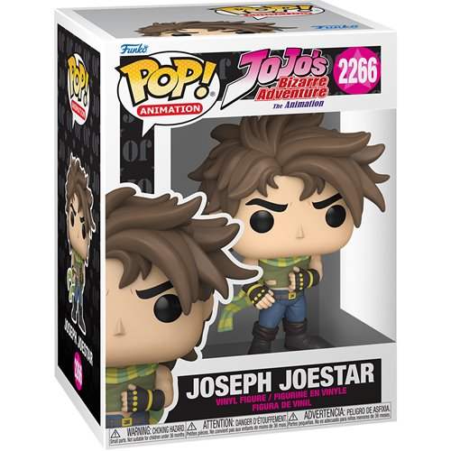 Jojo Funko Pop Figure | Joseph Joestar | 4 Inch Vinyl Collectible