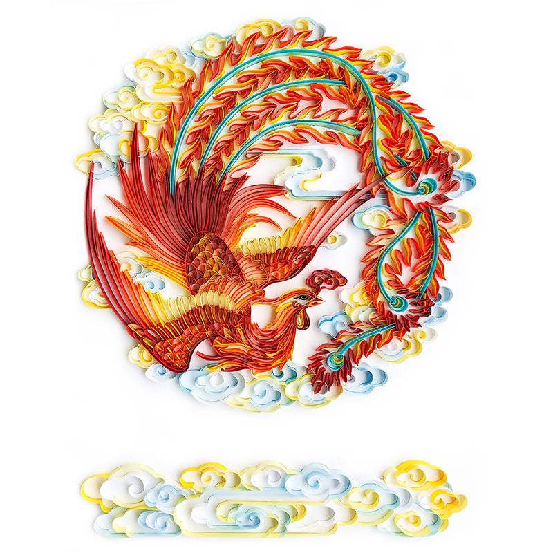 Quilled Paper Illustration Material Package Set | Home Decoration Craft Kit