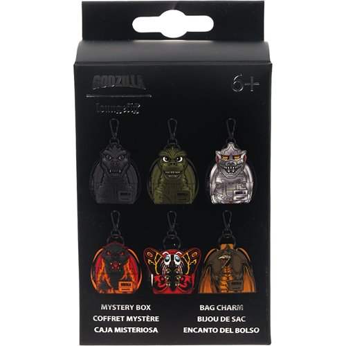 Godzilla Mini Backpack Charm | Secure Keychain Clip | Blind Box Series | Fan Gift