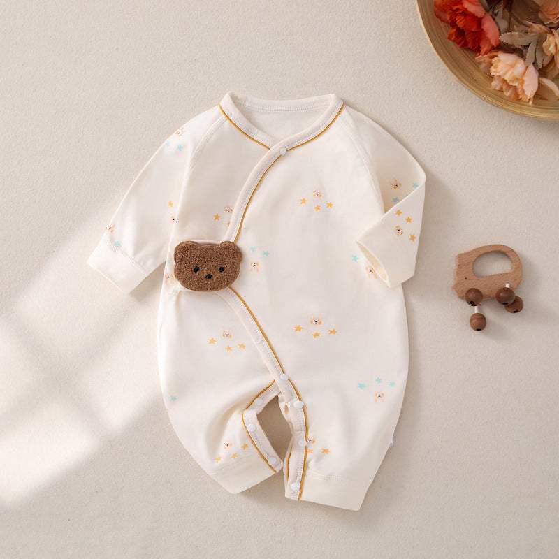 Newborn Butterfly Boneless Romper | Cotton | Jumpsuit Style