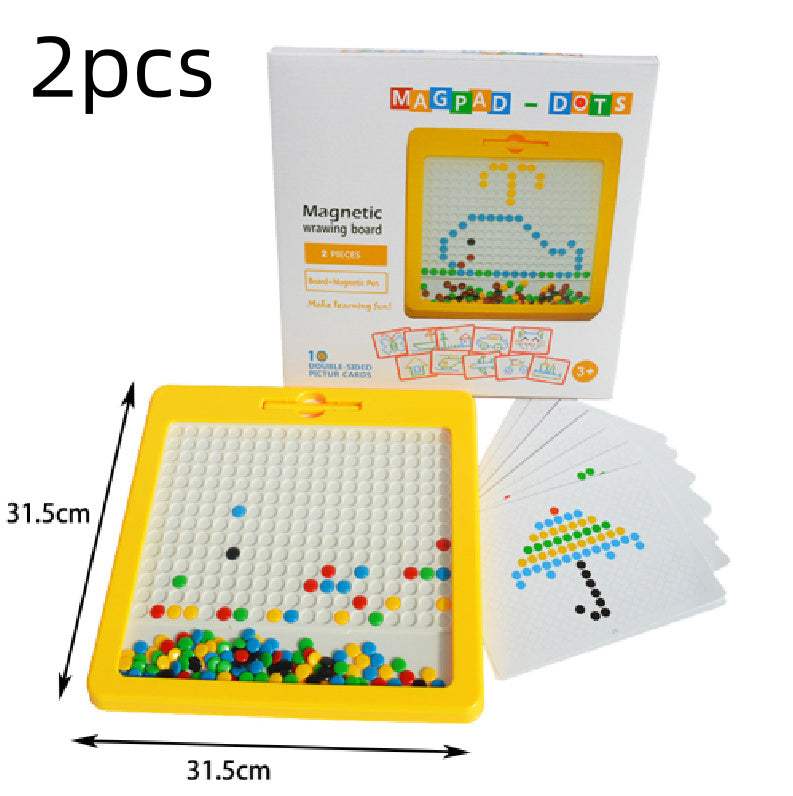 Kids' Magnetic Steel Ball Drawing Board | ABS | Ages 4-6