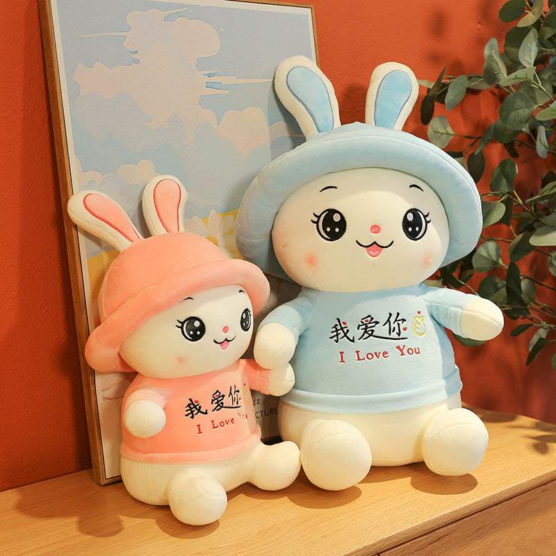 Rabbit Plush Toy With Hat | 58 To 93 cm