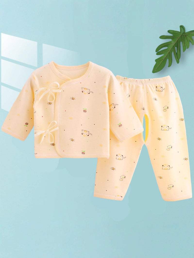 Baby Monk-Style Postpartum Outfit Set | Cotton | Baby & Children's Outfits