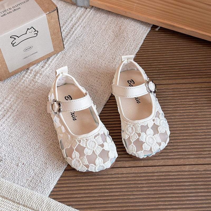 Girls' Mesh Princess Sandals | Breathable Design | Comfortable Fit | Easy Everyday Wear