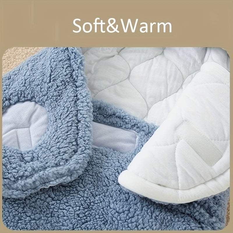 Super Soft Baby Sleeping Bag | Fluffy Fleece Swaddle Blanket | Unisex