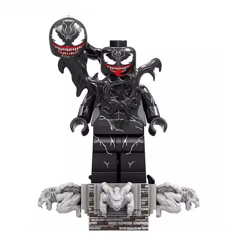 female symbiote Venom Lego Minifigures Custom Toys - Minifigure Toys