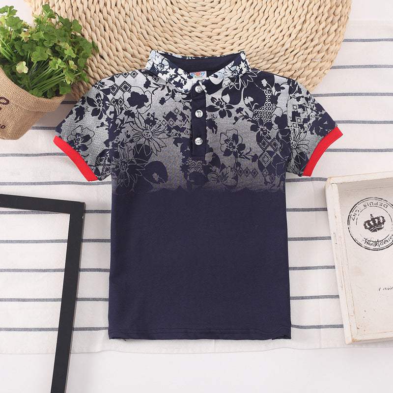 Boys' Short-Sleeve Top | Non-Hooded