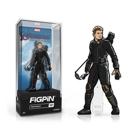 FiGPiN Hawkeye Enamel Pin Avengers Endgame Display Ready