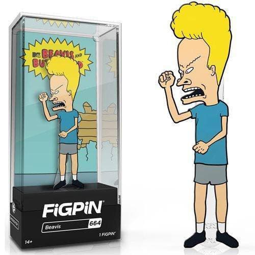 Beavis and Butt Head FiGPiN Premium Enamel Pin With Backer