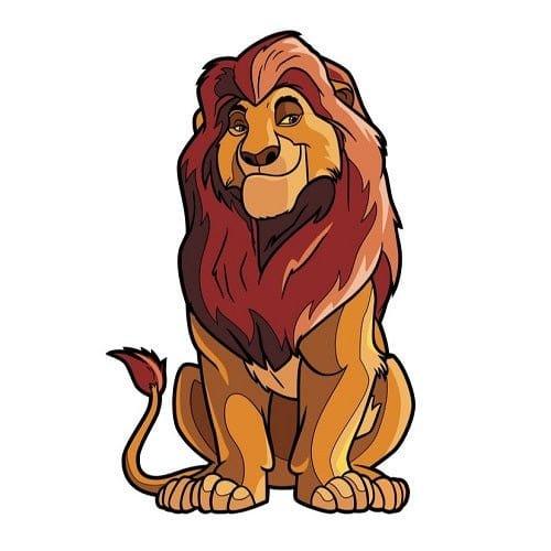 FiGPiN Enamel Pin Lion King Mufasa Collectible Display Case - ToylandEU