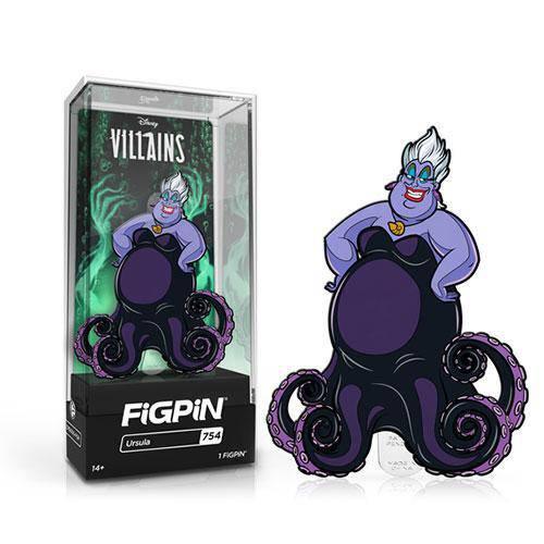 FiGPiN Enamel Pin Ursula Disney Villains Limited Edition - ToylandEU