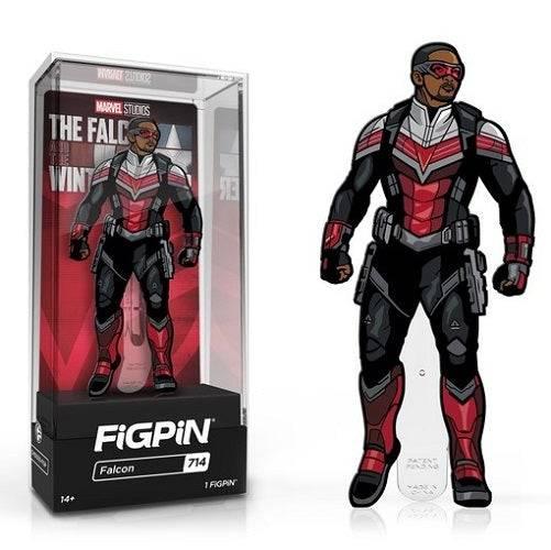 FiGPiN Enamel Pin Marvel Falcon And Winter Soldier Select Figure - ToylandEU