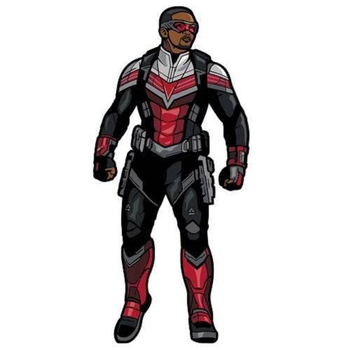 FiGPiN Enamel Pin Marvel Falcon And Winter Soldier Select Figure - ToylandEU