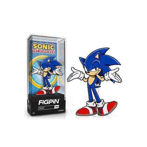 FiGPiN Sonic Enamel Pin Display Ready Collectible Showcase - ToylandEU