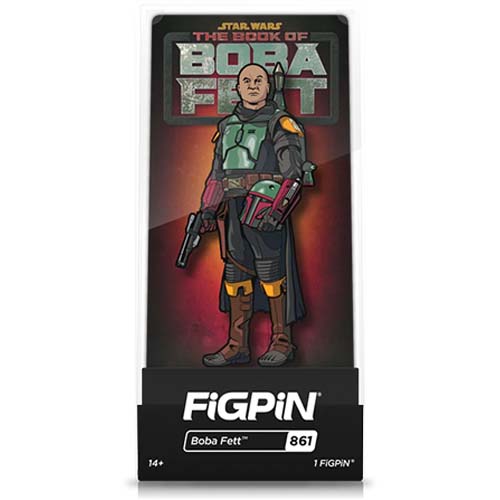 FiGPiN Star Wars Enamel Pin Book Of Boba Fett Limited