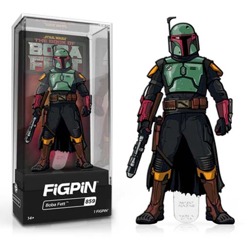 FiGPiN Star Wars Enamel Pin Book Of Boba Fett Limited